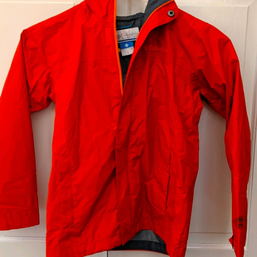 Kids Columbia rain jacket Small